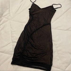 Guess Mesh Bodycon Dress